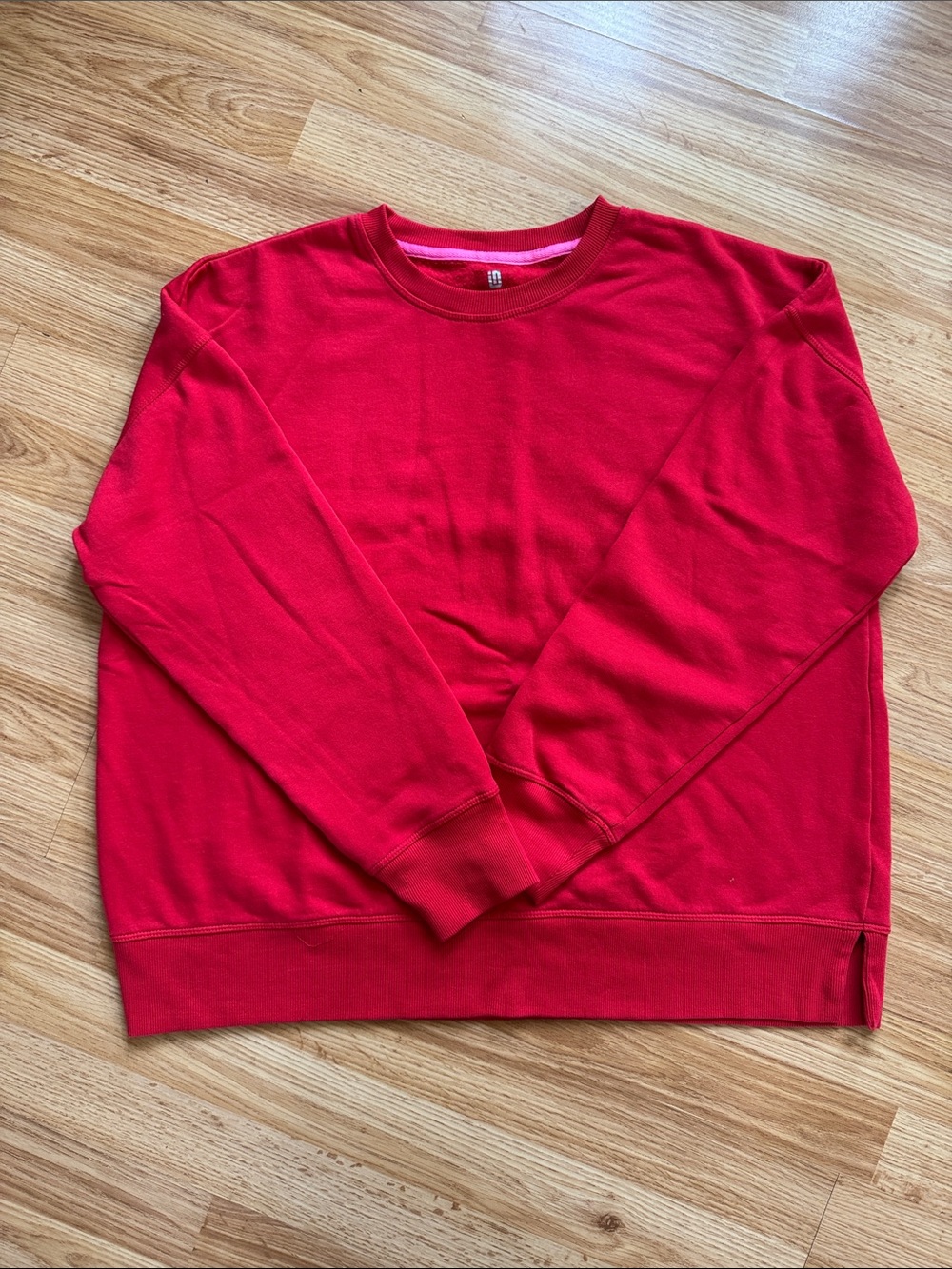 Ideology Red Crewneck Sweatshirt - Size L